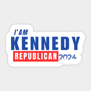 I’m A Kennedy Republican 2024 Sticker